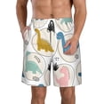 thumbnail image 1 of Fotbe Cute Dinosaurs Trajes de Baño Estampados para Hombre, Shorts de Verano de Secado Rápido, Ropa de Playa, Bañadores-3X-Large, 1 of 6