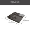 thumbnail image 2 of STRANDCHIC Rain Collector Decorative Rain Chain Basin Black PP 1Pack, 2 of 8