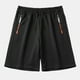 thumbnail image 1 of Fiudx Pantalones Cortos Deportivos para Hombre, Transpirables y Ligeros, con Bolsillos con Cremallera, Estilo Corto, Perfectos para Gimnasio, Correr y Nadar, Ideales para Un Estilo de Vida Activo, Ro, 1 of 5