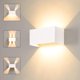 thumbnail image 1 of Aplique de pared LED para interior y exterior, IP65, resistente al agua, para interior y exterior, moderno aplique de pared para dormitorio, sala de estar, entrada, iluminación ajustable de, 1 of 5