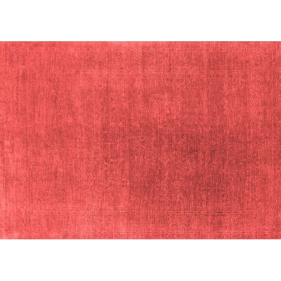 Ahgly Company Indoor Rectangle Oriental Red Industrial Area Rugs, 8' x 12'