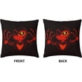 thumbnail image 2 of Christmas Skellington Throw Pillow Cover 18"X18" Double Side Design Bolster Pillowcase, Decorative Cushion Pillow Case for Car Sofa Bedroom Decor Kid Girls Boys, 2 of 7