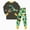 H332-Camouflage, variant on TOWED22 Little Boys Girls Pajamas 2Pcs Long Sleeve Crewneck Top and Elastic Waist Pants Print Sleepwear Pjs Toddlers