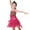 Red 2, variant on Bearichfupo Girls Sequin Slip Dress Latin Dance Dress Performance Dress Fringe Dress Dance Dress Stage Show Dress, Sizes 4-5 Years