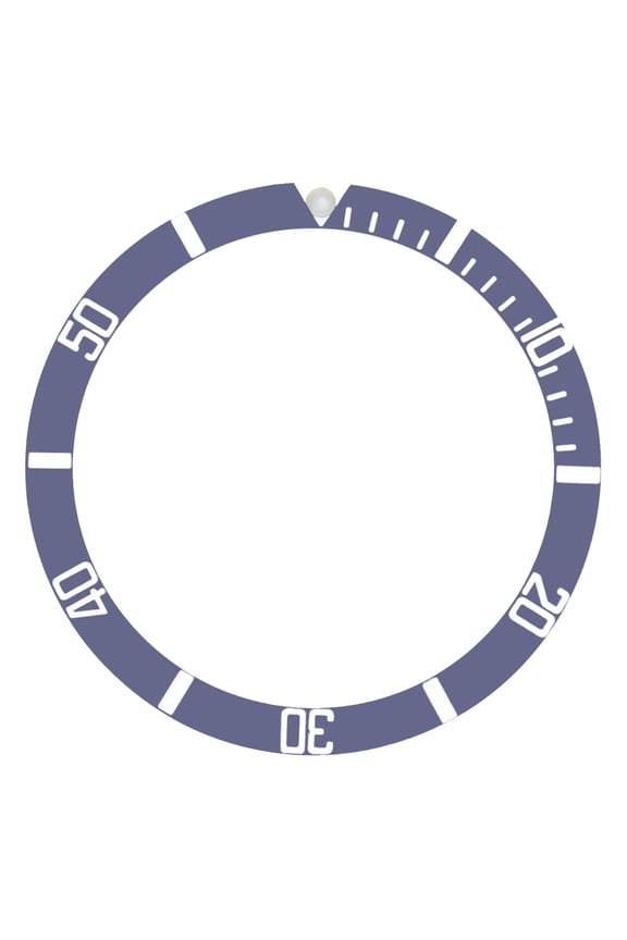 REPLACEMENT BEZEL INSERT GREY FOR WATCH 36.50MM X 30.40MM