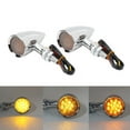 thumbnail image 3 of Motorcycle 2Pcs Motorcycle Turn  Lamp Brake Light Vintage Grille Modification Accessory, 3 of 8