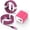 Pink, variant on USB C Block, 2-Port 20W Type C Fast Charging Block with 6ft Type C Cable + USB C to C Charging Cords, Wall Charger Type C Charger USB C Charger Block Fits for iPhone 17 16 15 Charger[Blue]