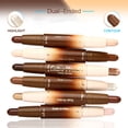 thumbnail image 5 of Kokovifyves Beauty and Makeup 2-color Double Head Brightening and Modifying Highlight Stick Face Concealer Pen, 5 of 5