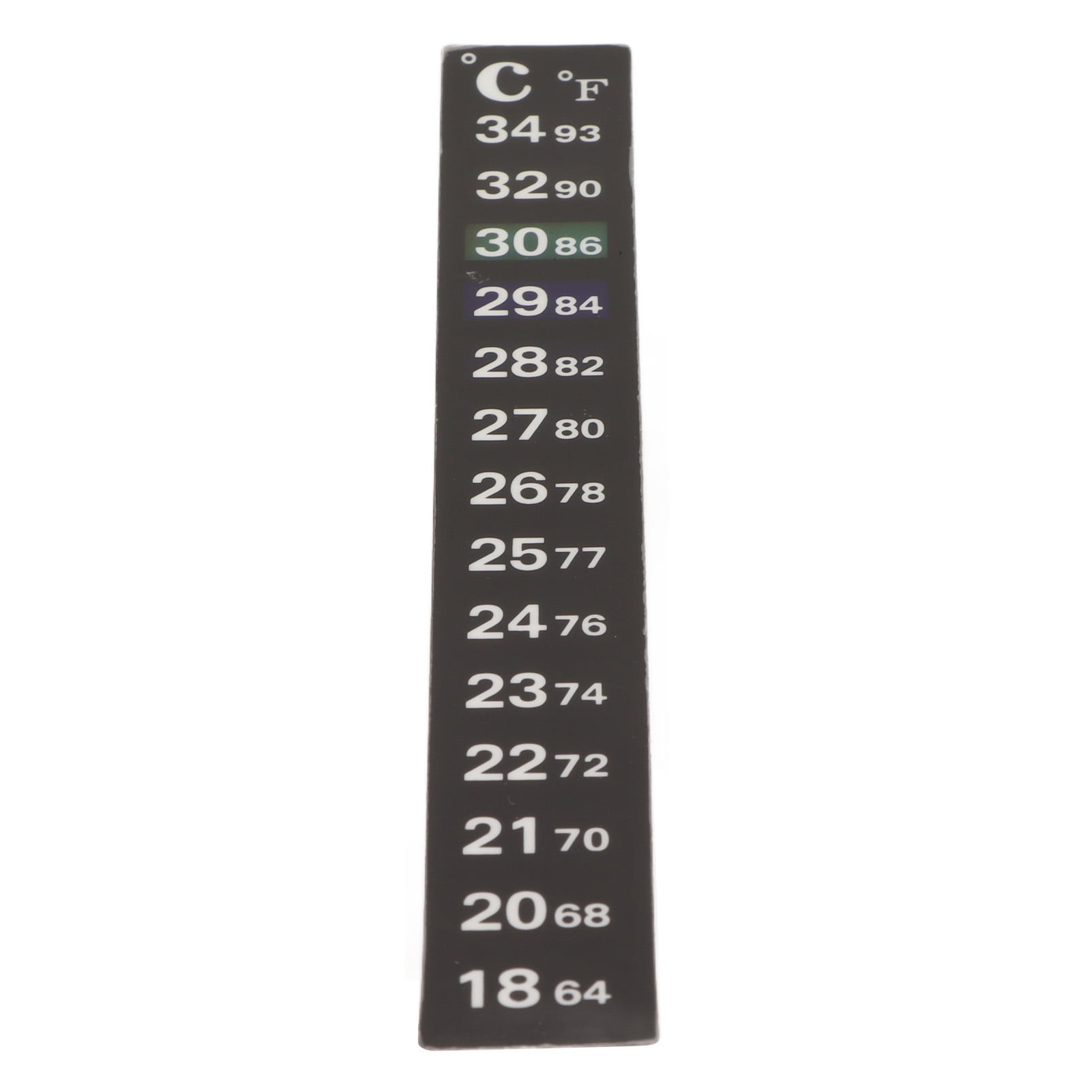 Aquarium Thermometer Sticker, Digital Accurate PVC Material Space