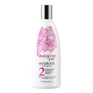 Maison 276 HYDRATE Shampoo for Silver, Gray, and Blonde Hair, 8 oz Bottle