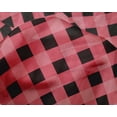 thumbnail image 4 of oneOone Silk Tabby Fabric Gingham Check Print Fabric BTY 42 Inch Wide, 4 of 4