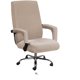 thumbnail image 5 of Yuarrent Funda para silla antisuciedad, elástica, para fiesta, playa, hogar, Hotel, oficina, dormitorio, sillón, funda protectora extraíble a prueba de Cubiertas para muebles de jardín Caqui SG Yuarrent HA066527-14, 5 of 6