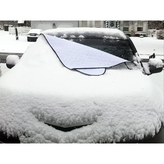 Frost Guard Go Windshield Cover for Snow and Ice, One Size, Security  Panels, 61x32 inches, Black 