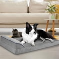 thumbnail image 2 of Cama Ortopédica para Perros Linglucky Viscoelástica XL Extraíble y Lavable con Base Antideslizante, 2 of 8