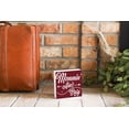 thumbnail image 3 of Mommin' Ain't Easy Red Hearts Arrow 5 x 5 Wood Tabletop Sign Plaque, 3 of 4