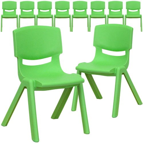 Flash Furniture 12'' Plastic Classroom Chair (Set of 10)