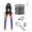 Crimp pliers 1 wire, variant on MOMOJIA Swager Crimper Pliers for Aluminum Crimping Rings Sleeve Wire Rope Crimping Tool