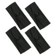thumbnail image 1 of 4pcs Diademas Anchas con Nudo Retorcido Diademas Elásticas Antideslizantes para Mujeres para Deportes Negros, 1 of 7