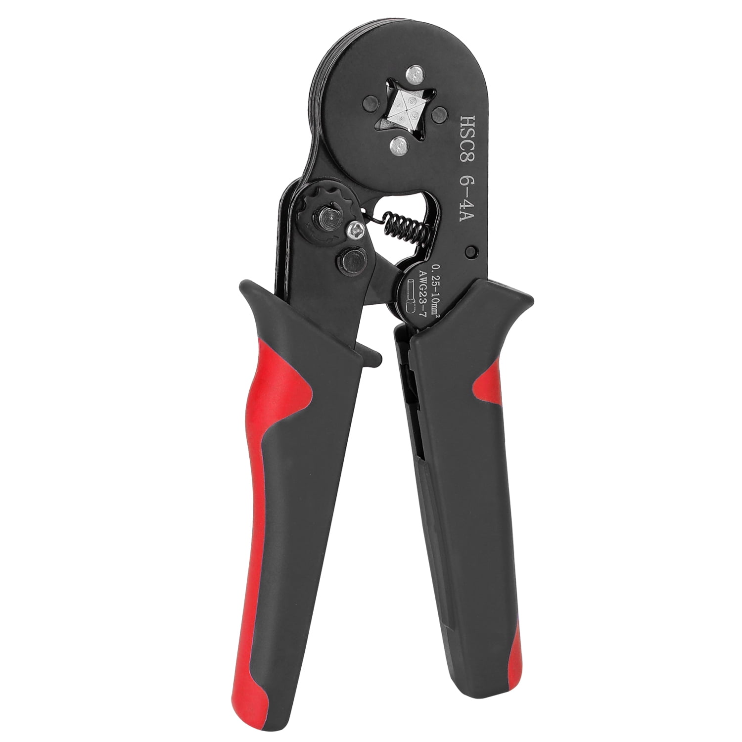 Details about   Insulated Cable Crimper Tool Kit Wire Terminal Ratchet Plier Crimping with 5 Die 