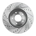 thumbnail image 4 of New Vented Brake Disc Compatible With Chevrolet Pontiac Saturn Vue Hybrid 4 Cyl 2.4L Captiva Sport LT 6 Cyl 3.0L Vue XR 4 Cyl 2.4L 2007-2015 By 41229 55148 60376 900320 60047070, 4 of 6