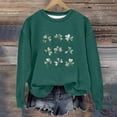 thumbnail image 5 of hotojiny St. Patrick's Day Shirt for Girls Cute Graphic T-Shirt Toddler Boys Long Sleeve Pullover Kids Tops St. Patrick's Day Gift 1-13 T, 5 of 5