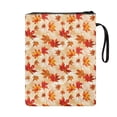 thumbnail image 2 of HELLHERO Vintage Books Sleeve, 11.4 Inch X 8.66 Inch Polyester Fabric Reusable Protector Wrap Bag Book Cover Carrying Case with Zipper, Classic for Reader, 2 of 8