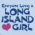 thumbnail image 2 of CafePress - Long Island Girl Infant Bodysuit - Baby Light Bodysuit, Size Newborn - 24 Months, 2 of 4