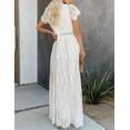 thumbnail image 3 of Robe Maxi en Dentelle Blanche pour Femmes Fill Your Heart, 3 of 6