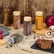 thumbnail image 4 of Frascos de vidrio para especias NEGANY, 36 unidades con tapas de bambú, 120 ml, 4 of 7