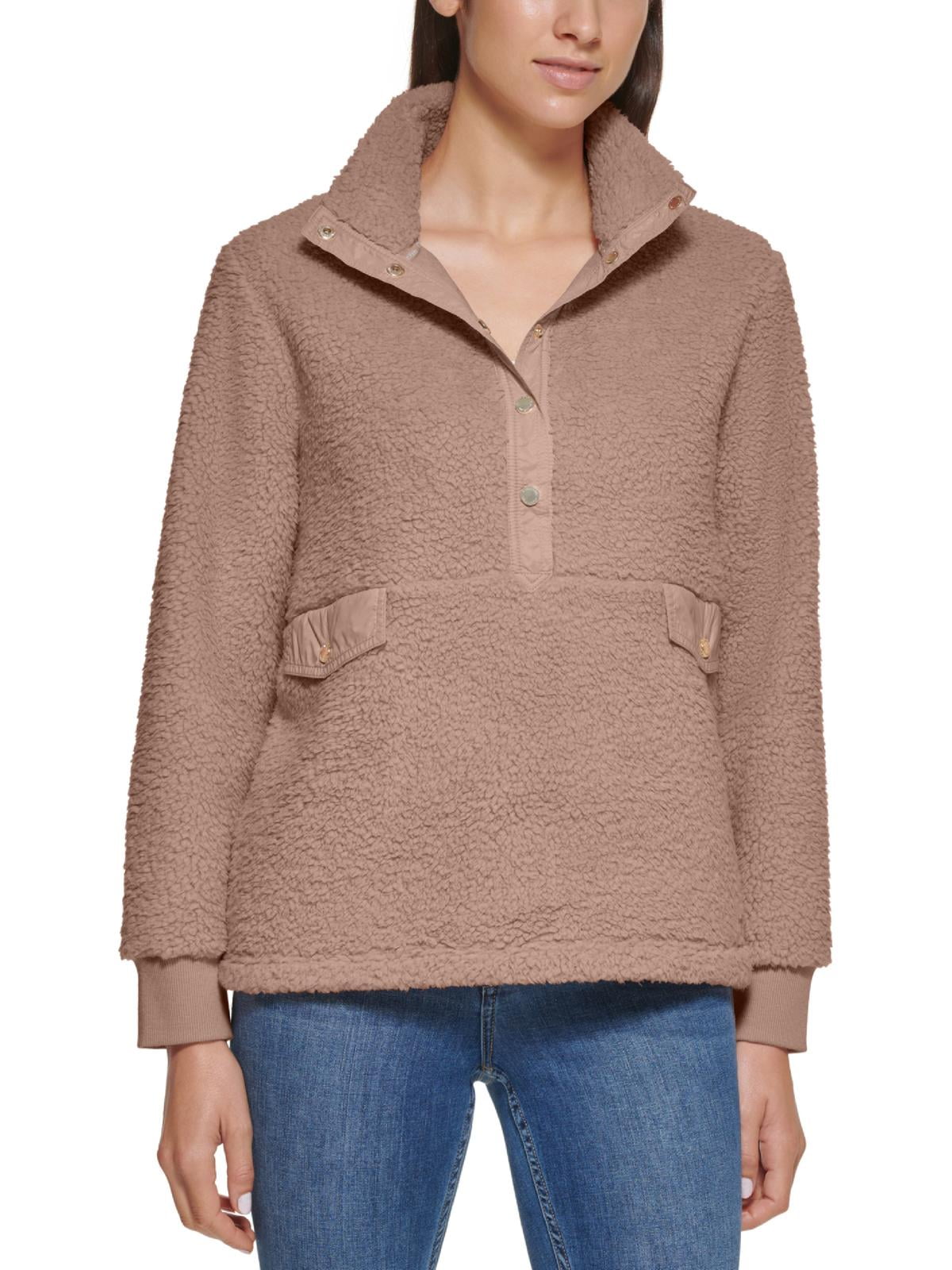Calvin Klein Womens Cozy Casual Soft Shell Jacket 