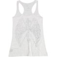thumbnail image 2 of dELiA*s Womens Wings Racerback Tank Top, White, X-Small, 2 of 2