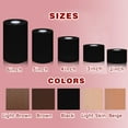 thumbnail image 4 of 5 inch Wide XL Boob Tapes, Breast Lift Tape Extreme Hold ddd with 2 Reusable Nipple Covers 10 Disposable Nipple Pasties Light Brown, 4 of 10