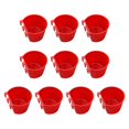 thumbnail image 2 of 10 Pcs Chicken Cage Cups Hanging Feeding Cups Bird Food Bowls Bunny Cage Feeding Bowl for Pet Parrot Poultry Pigeon Wire Cage, 2 of 7