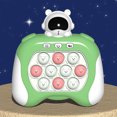 thumbnail image 1 of Juego rápido de empuje pop Push Bubble Fidget Reaction Ability Stress Relieve para niños Regalos Verde, 1 of 4