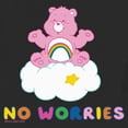 thumbnail image 2 of Toddler's Care Bears No Worries Rainbow Cheer Bear Graphic Tee Black 2T, 2 of 3
