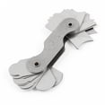 thumbnail image 1 of Unique Bargains R7-14.5mm Measure Tool 32 Plates Gray Radius Gauge Gage w Plastic Box, 1 of 1