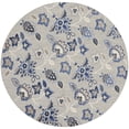 thumbnail image 5 of Nourison Aloha Indoor/Outdoor Blue Grey 7’10” x Round Area Rug (8 Round), 5 of 10