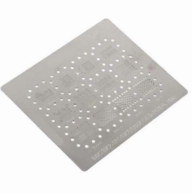 6-in-1 Universal Reballing Stencils Templates For BGA153/162/169/186/221/254/EMMC