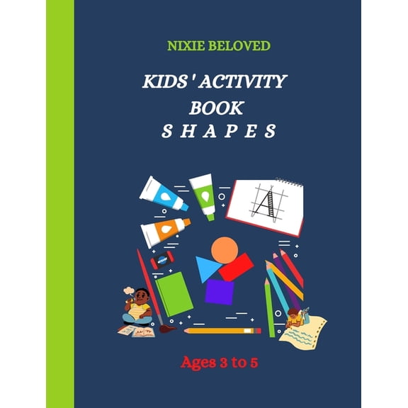 Kids' Activity Book: Shapes, (Paperback)