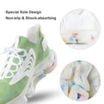 thumbnail image 7 of Leaves, Mottled, Spotted, Fresh Walking Shoes for Men Woman Lightweight Tennis Fashion Elastic Sports Shoes Cushion Basketball Shoes, 7 of 7