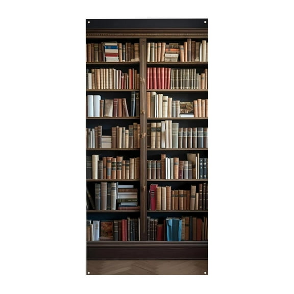 Nativityy Scene Door Cover Red Ribbon Nativityy Scene Christmas Door Covers Bookcase Door Covers Christmas Decorations Santa Outdoor Christmas