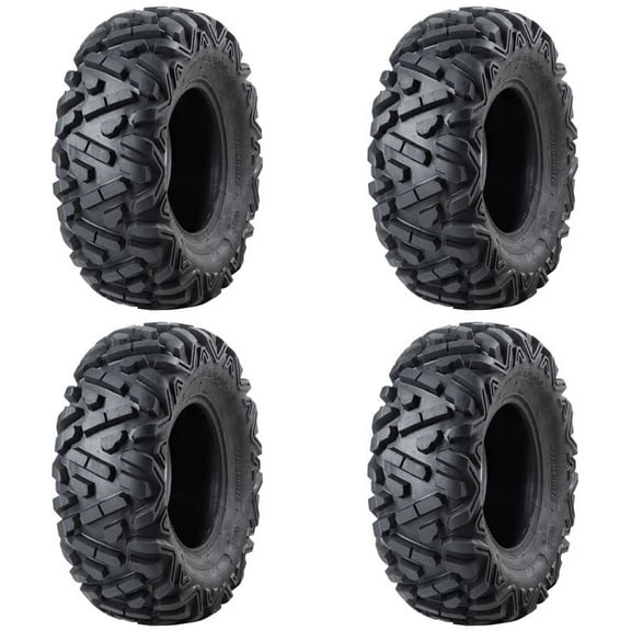 (4 Pack) Tusk Trilobite Tire 25X8-12 for Yamaha Kodiak 450 4X4 Eps Se 2022