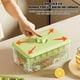 thumbnail image 5 of Máquina de Hielo de Doble Capa con Pala - Capacidad de 2 L, Produce 56 Cubitos | Bandeja de Congelación Rápida para Refrigeradores | para Uso Doméstico y Fiestas, 5 of 7