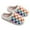 Multicolour, variant on Fuzzy Slippers For Women Couple Winter Multicolored Plaid Pattern Cartoon Warm Padded Cotton Slippers Warm Cozy Winter House Slippers Bedroom Indoor House Shoes