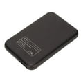 2 5in hard drive enclosure sata to usb 3 0 adapter plug and play black