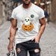 thumbnail image 1 of Blusas y camisas de manga corta y cuello redondo para hombre. Blusas/camisetas de manga corta con cuello redondo y estampado de Halloween para hombre. Blusa para hombre., 1 of 5