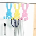 thumbnail image 2 of Traceless Shaped Kitchen Hanging Hanger Hat Coat Door Hook, 2 of 7
