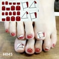 thumbnail image 1 of DPTALR Foot Stickers Foot Nail Stickers For Female DIY Nail Decoration Art, 1 of 2