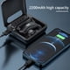 thumbnail image 4 of Audífonos resistentes al agua compatibles con Bluetooth con compartimento de carga (negro), 4 of 8