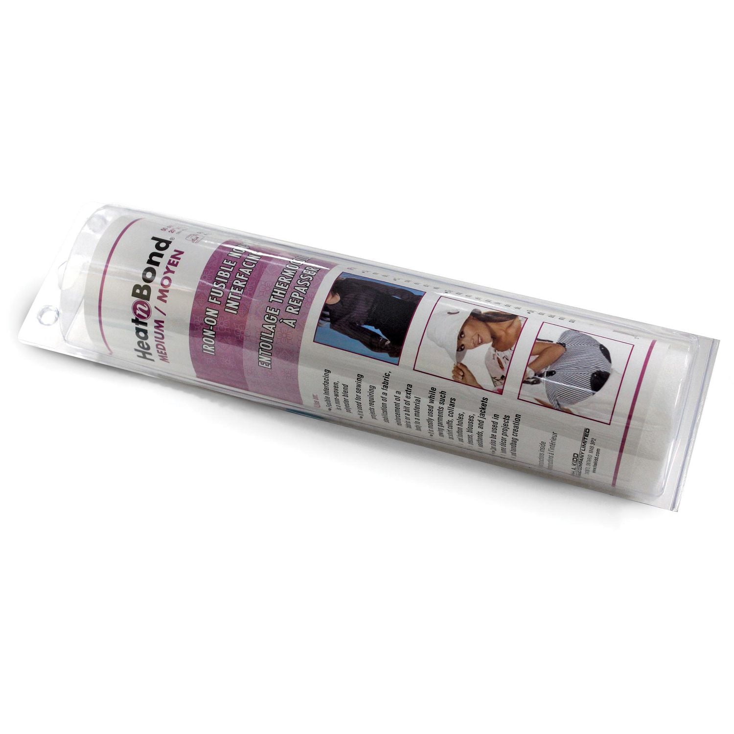 HeatnBond Fusible Interfacing – Medium Weight, 100% Polyester, 20″ x 2 yds